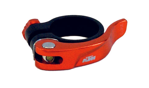 sadelklampe KTM comp 34,9 mm sort/orange