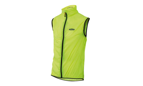 KTM Factory Line Windbreaker Sleeveless Gul