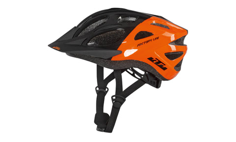 KTM Factory Youth Junior Cykelhjelm Sort/Orange